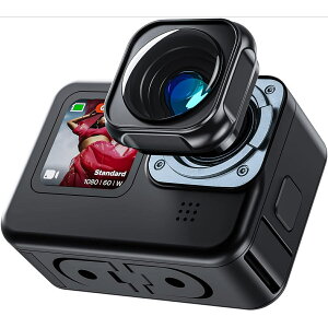 TELESIN Gopro Hero 12 11 10 9 Black ΉMax YW[ 155 x̒LpY bN 5[ghAhU  A~t[ GoPro 12 11 10 9 ɑΉ hero 12 11 10 9 ANZT[