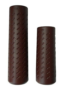 サギサカ(SAGISAKA) 自転車用 グリップ シフトグリップ ロング/ショート セット ブラウン 21776