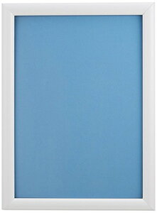 ビバリー 【日本製】 【壁かけひも付】 木製パズルフレーム ホワイト(白) 【UVカット仕様/工具不要】 ナチュラルパネル 18.2×25.7c