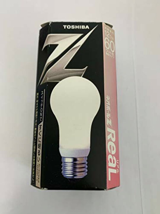 楽天市場】東芝 ネオボールZリアル 電球形蛍光ランプ 電球60ワット 