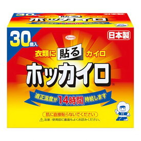 ホッカイロ 貼る レギュラー 30個入