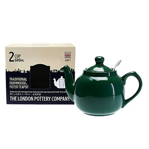 LONDON POTTERY(�����h���|�^���[) �t�@�[���n�E�X �e�B�[�|�b�g 2�J�b�v�p �O���[��