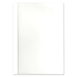 JIC とじ太くん とじ太くん専用カバークリアホワイトA4タテ 3mm