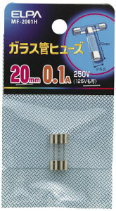 Gp (ELPA) KXǃq[Y z q[Y 250V/0.1A 20mm 5.2 2 MF-2001H