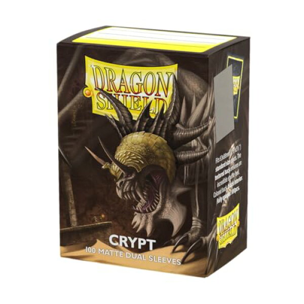 ドラゴンシールド(Dragon Shield) マットデュアルスリーブ 標準サイズ Crypt 100枚 AT-15052