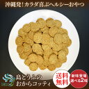 [送料無料] 沖縄島とうふのおからコッティ 黒糖風味 さんぴん茶味 お試し1袋 おからクッキー おから高配合 沖縄 ジャ…