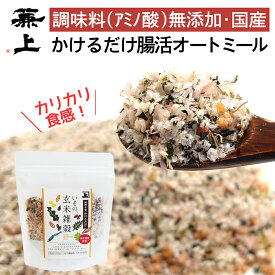 1000円ポッキリ 送料無料 兼上 無添加 いその 玄米雑穀 オートミール 60g×1袋 和風味 国産 無添加 添加物不使用 雑穀 玄米 腸活 ふりかけ お粥 ごはん 腸活 栄養 保存食 ダイエット ハトムギ 発芽 黒米 赤米 グルテンフリー カネジョウ 1,000円ポッキリ！送料無料グルメ