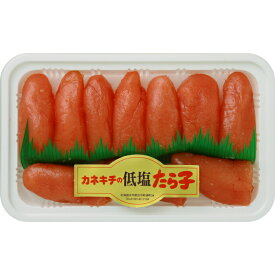 かねきち吉野 低塩たらこ 切れ子 中サイズ 北海道古平加工 アメリカ産 うす色 生食用 380g