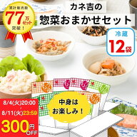 おかず 時短 カネ吉の惣菜おまかせセット(12袋)