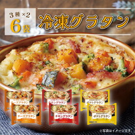 【冬のグラタンフェア】冷凍グラタン(3種×2袋)