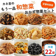 カネ吉のもう一品【和惣菜】おかず惣菜セット(22袋) おかず 時短