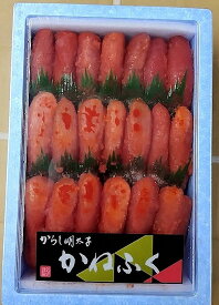 送料無料 かねふく辛子明太子1kg　2LサイズLサイズ　訳あり　お中元