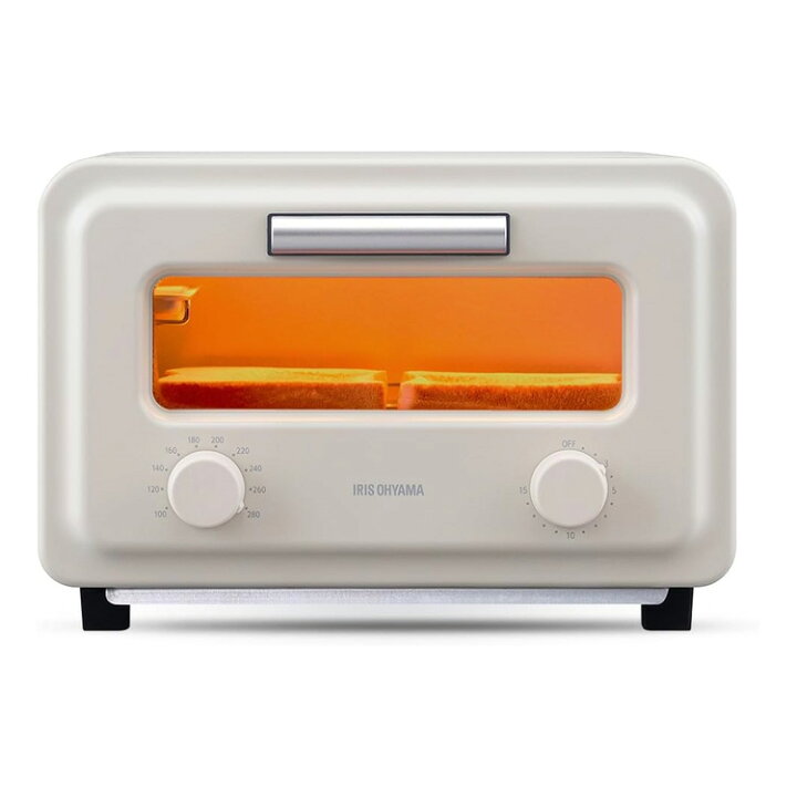 楽天市場】アイリスオーヤマ スチームカーボントースター SOT-401-C 