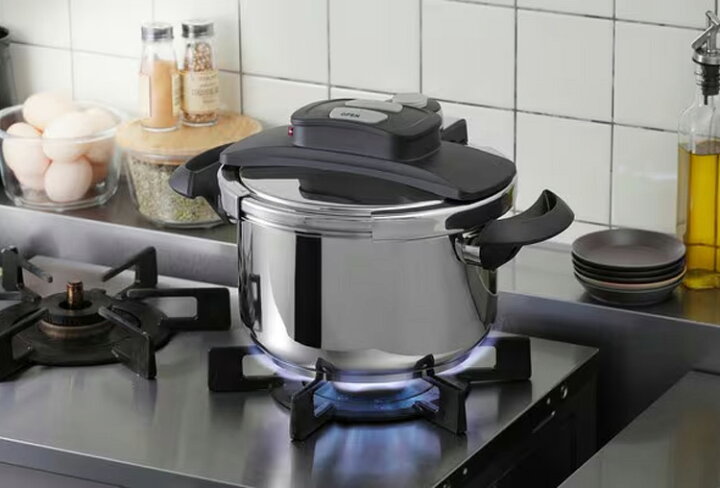 楽天市場】アイリスオーヤマ キッチンシェフ 両手圧力鍋5L RAN-5L 圧力 