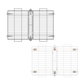 アイリスオーヤマ ウッディシステムサークル用屋根 SWS-900Y サークル用屋根 小型犬 中型犬 屋根 サークル 室内 屋内 木目調