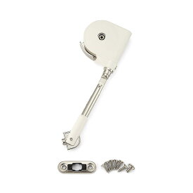 【23日までスガツネクーポン有】ソフトダウンステー スガツネ SDS-400-W LAMP ホワイト 1個「スガツネ製品ならカネマサ」