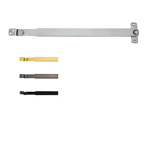 ベスト レバーストッパー(埋込型) No.1504N ステンレス鋼 SUS304・POM樹脂 (木製ドア・軽量アルミドア用) ヘアライン・ゴールド・古代ブロンズ・黒 サイズ(呼称)=312・232mm