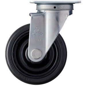 �n���}�[�L���X�^�[ �S��(B��)�ԃL���X�^�[ 420S-CHR125 �ԗցF�S��(B��)�� ���t����^�C�v �X�g�b�p�[�Ȃ� �X�`�[�� �ԗ� 125mm