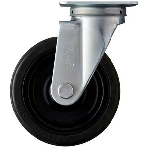 �n���}�[�L���X�^�[ �S��(B��)�ԃL���X�^�[ 420S-CHR150 �ԗցF�S��(B��)�� ���t����^�C�v �X�g�b�p�[�Ȃ� �X�`�[�� �ԗ� 150mm