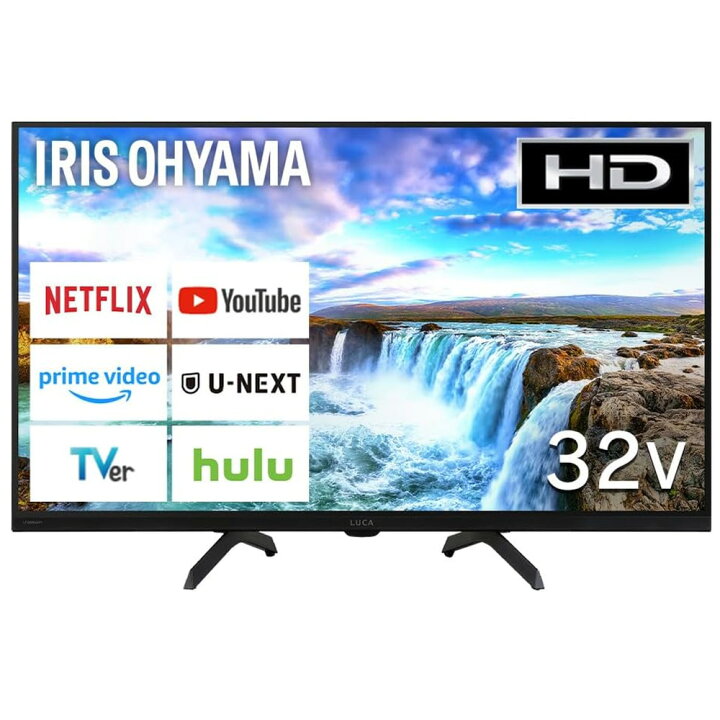楽天市場】アイリスオーヤマ LUCA ハイヒﾞシﾞョンスマート液晶テレビ 