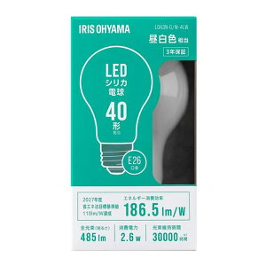 �A�C���X�I�[���} LED�V���J�d�� E26 �S���� 40�`���� �����F SCL20L-U2