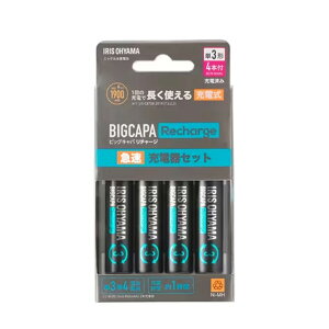 �A�C���X�I�[���} BIGCAPA Recharge �}���[�d��Z�b�g �P3�` 4�{�t BCR-SQC3MH/4S