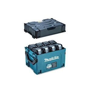 �}�L�^ Makita �����[�d�P�[�X (8���[�d) A-78346 �����̃o�b�e�����܂Ƃ߂ď[�d �o�b�e�����ő�4�����[�d�\