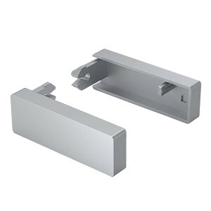 ロイヤル LED照明システム ルーペル luper 12×36用エンドキャップ LU-NEC1236 ABS樹脂 左右セット 販売単位1セット カラー:ブラック・ホワイト・シルバー