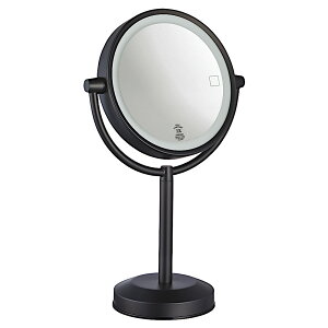 ユニオン 鏡(置きタイプ) PRE-B825-02 スチール マットブラックペイント サイズ(mm):411×249