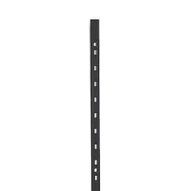SPE型 棚柱 SPE-1820 ステンレス/黒色焼付塗装 【LAMP】 スガツネ 【厚み3mm薄い！】 ≪10本売り≫ 《日時指定・代引は不可》