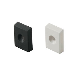 棚柱用 エンドキャップ［スガツネ］AP-EC20 (色:ライトグレー・ブラック) (ABS樹脂) (販売数量:1個売り・400個売り) (SPE型・AP-DM型用)「スガツネ製品ならカネマサ」