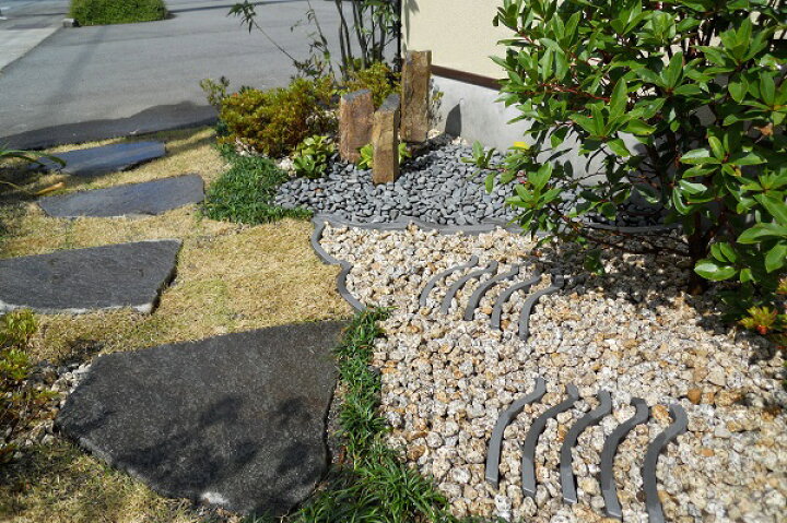 楽天市場 庭用 桟瓦 さん かわら 高10ｃｍ ガーデニング エクステリア 和風 枯山水 庭瓦 Kawara かわら Rcp Hls Du 兼松製瓦工業