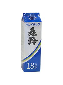 亀齢酒造　佳撰（パック）　1800ml