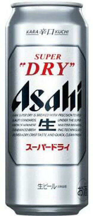 楽天市場】アサヒスーパードライ 500ml 1ケース（24本） : 創業明治44 