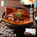 お中元 ギフト 浜名湖 国産 うなぎ 大サイズ 約160g×1尾【ギフト対応可】2個購入500円 3個購入900円 4個購入1,400円OFF まとめ買いクーポン付 お歳暮 お中元 無頭 冷凍 鰻 蒲焼 国産うなぎ 真空パック 1-2人前 プレゼント 土用 丑の日【C配送：冷凍】