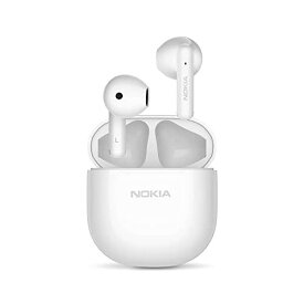 ノキア(Nokia) Essential E3110【ワイヤレスイヤホン Bluetooth 5.1】完全ワイヤレスイヤホン/ブルートゥース イヤホン/ENCノイズリダクション/ハンズフリー通話/左右分離型/最大16時間音楽再生/軽量/ホワイト（最新バージョン）