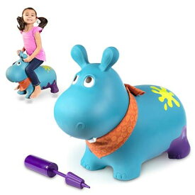 B. toys かばさんのライドオンホッパー 弾む乗り物おもちゃ 子供向け乗用玩具 1歳半~ 正規品