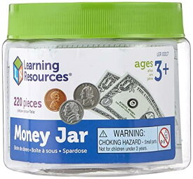 Money Jar 【英語玩具 お金 ドル】 アメリカ通貨 紙幣&コインセット 正規品
