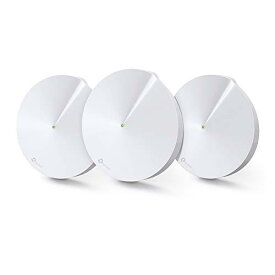 TP-Link WiFi 無線LANルーター ウイルス対策 セキュリティ 3ユニットセット デュアルバンド AC1300 11ac デュアルバンド メッシュWi-Fiシステム Deco M5 V2.0