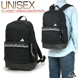 アディダス CLASSIC URBAN BACKPACK メンズ/レディース/中学生/高校生/大学生 リュックサック ブラック 28.5L GZT53