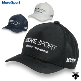 デサント/ムーブスポーツ クーリングキャップ メンズ/レディース 帽子 ブラック/ネイビー/ホワイト 57-59cm DMAXJC03