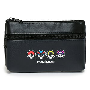 ポケットモンスター/マルヨシ モンスターボール ペンケース キッズ/子供/小学生 ペンケース ブラック W約19cm×H約12cm×D約2cm PPK6-1987