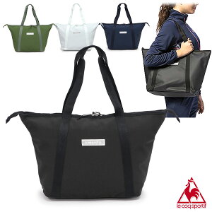 ルコックスポルティフ トートバッグ メンズ/レディース トートバッグ ブラック/ホワイト/ネイビー/カーキ W約51cm×H約31cm×D約13cm/容量:約13L QMCPJA06