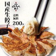 ☆楽天スーパーセール期間限定☆ 5480円→4680円 ◆国産◆大阪名物浪花のぽんちゃん餃子 200個（50個×4…
