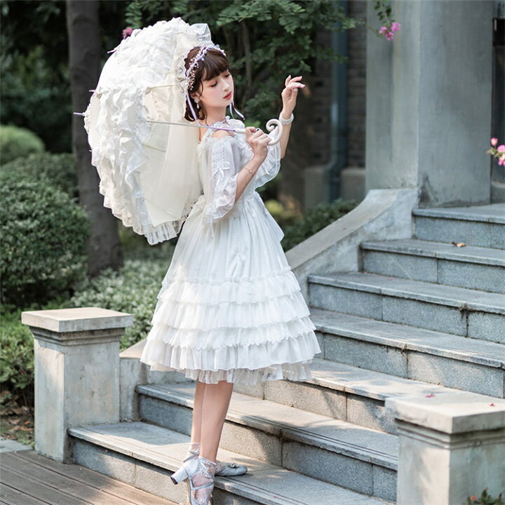 楽天市場】lolitaロリータワンピースドレスjsk 結婚式 花嫁 演奏会 