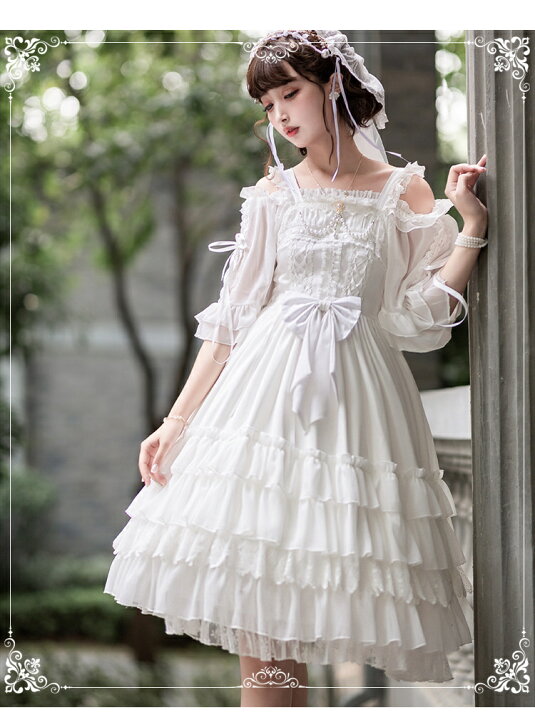 楽天市場】lolitaロリータワンピースドレスjsk 結婚式 花嫁 演奏会 