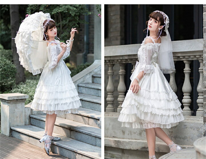 楽天市場】lolitaロリータワンピースドレスjsk 結婚式 花嫁 演奏会 