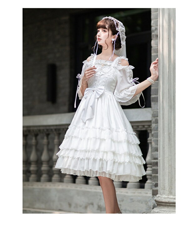 楽天市場】lolitaロリータワンピースドレスjsk 結婚式 花嫁 演奏会 