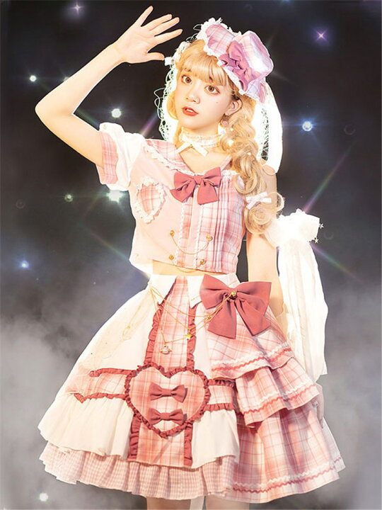 楽天市場】お姫様ロリータセットアップアイドル服ロリータOPワンピース 