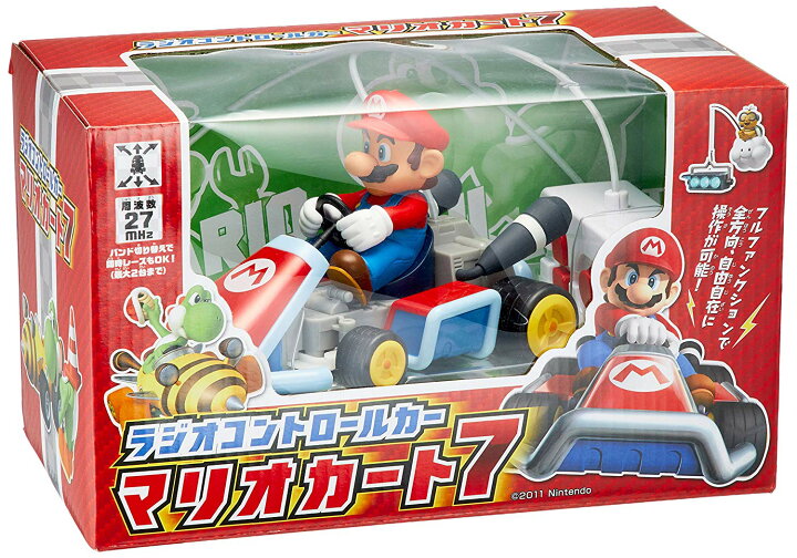 楽天市場 ラジオコントロールカー マリオカート7 マリオ ヨッシー ゴールドキャッスル 楽天市場店
